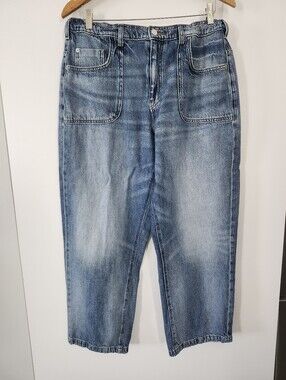 ​PILCRO Anthropologie Medium Wash Size Large Relaxed Straight Jeans